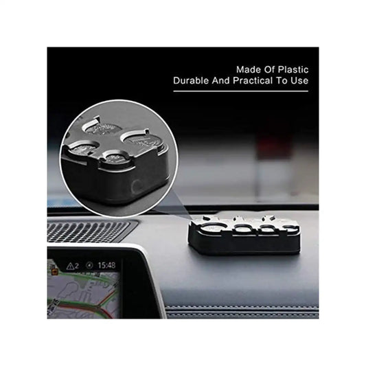 HLD-COIN Coin Dispenser/Holder – Compact Plastic Coin Holder for Car Use