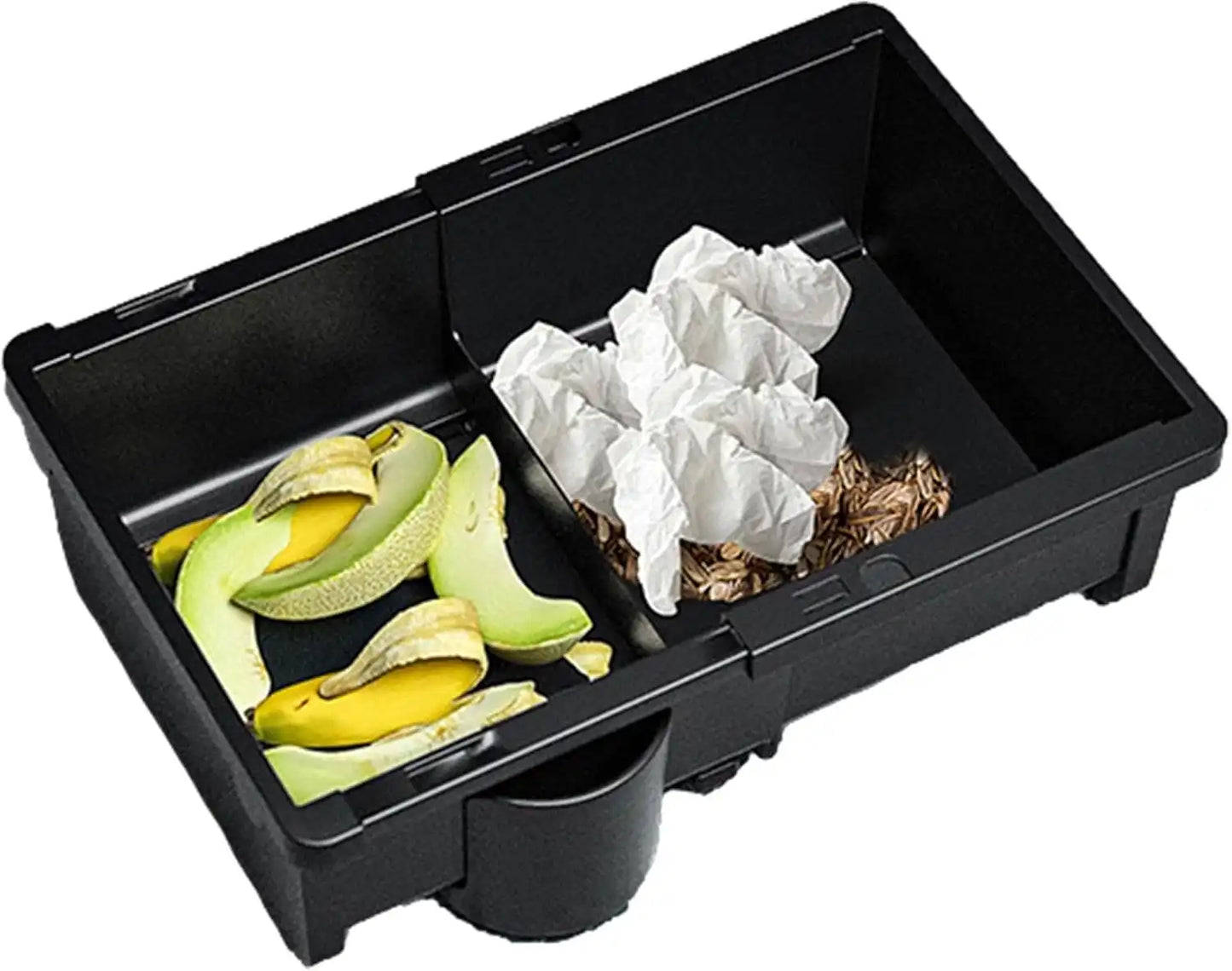 ARM-BOX4 Car Seat Organizer with 2 Cup Holders – Adjustable Storage Box for Cars, Trucks & SUVs