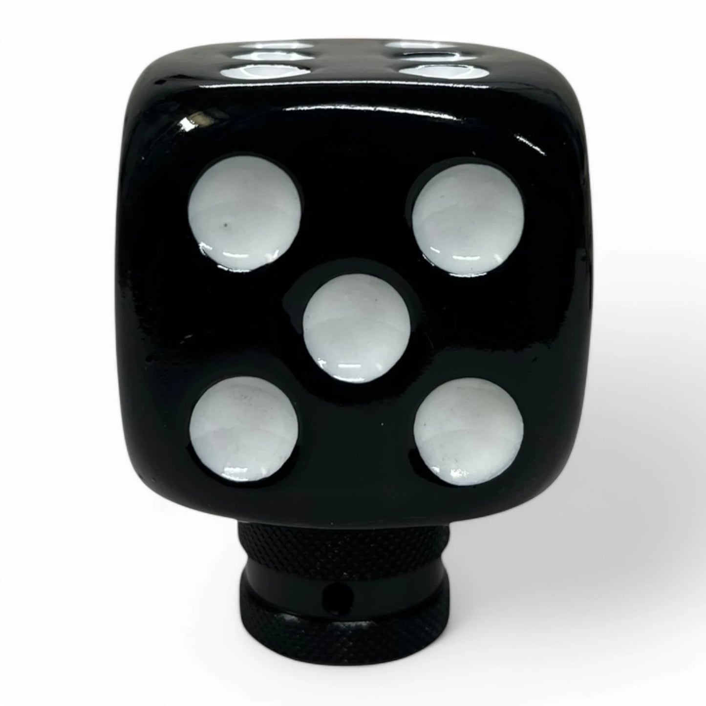 GK-MNL-571-11 Dice Style Gear Shift Knob – Resin Shifter for Manual & Automatic Cars