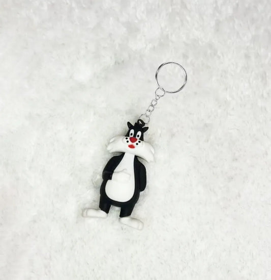 KEY-10750-17 Looney Tunes Key Chain Medallion