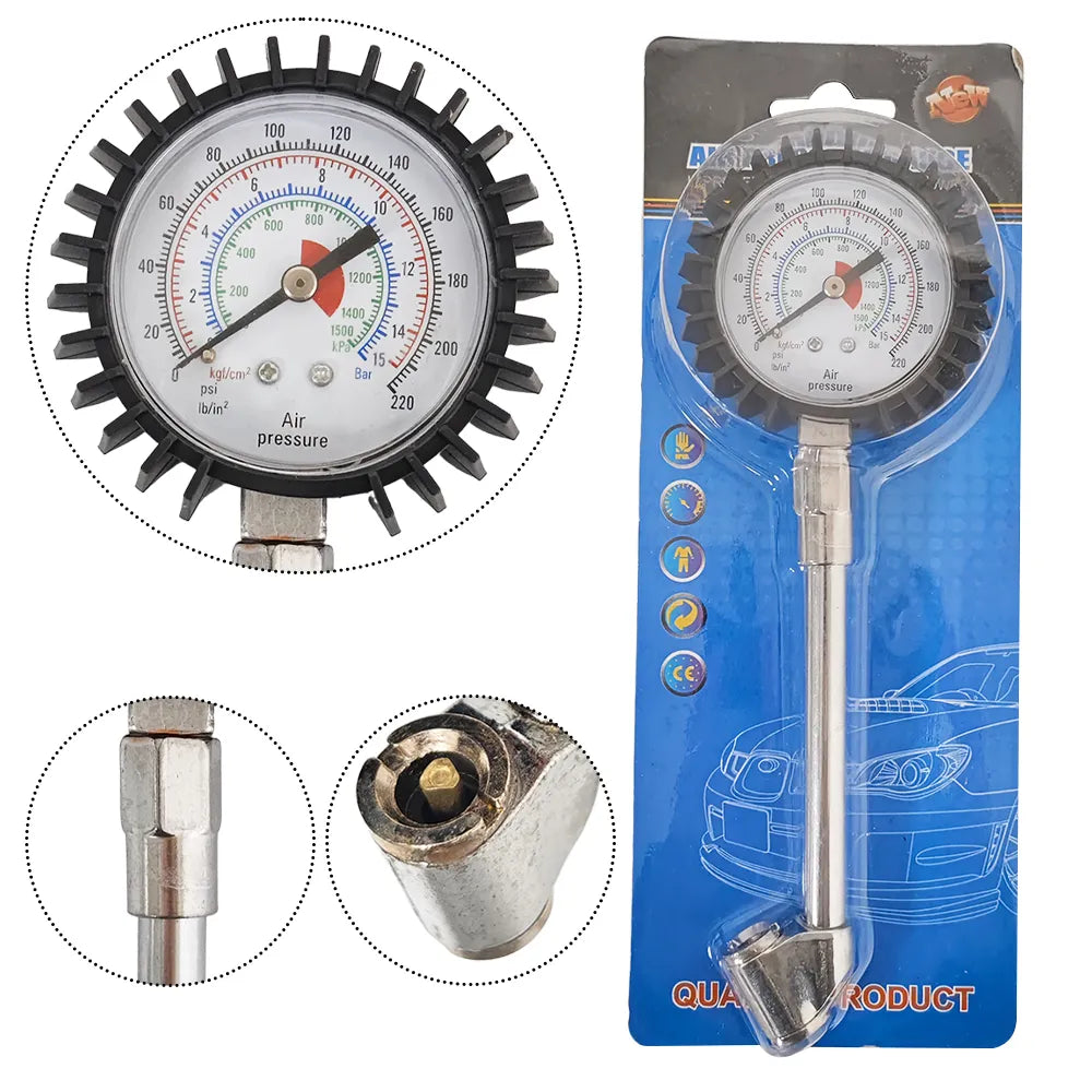 TG-508 | Heavy-Duty Mechanical Dial Tire Pressure Gauge