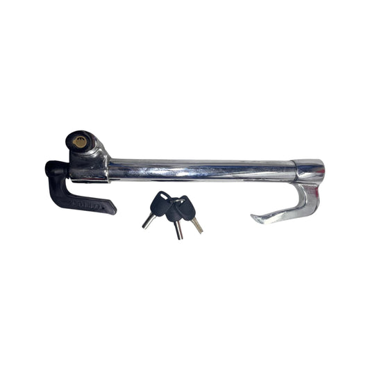 STR-LOK-25 |Universal Heavy-Duty Steel Steering Wheel to Brake Pedal Lock (84 cm)