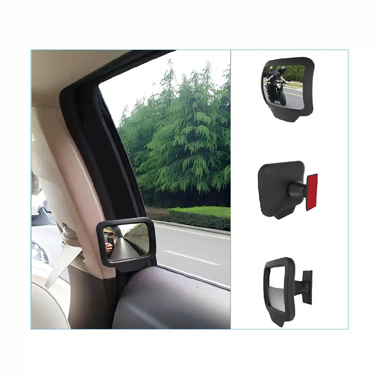 270 Degree Wide Rearview Mirror