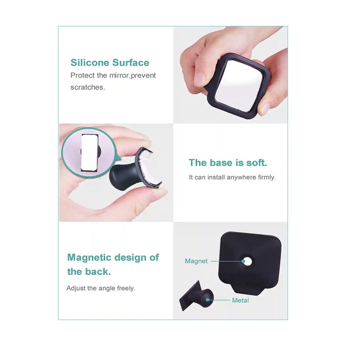 270 Degree Wide Rearview Mirror