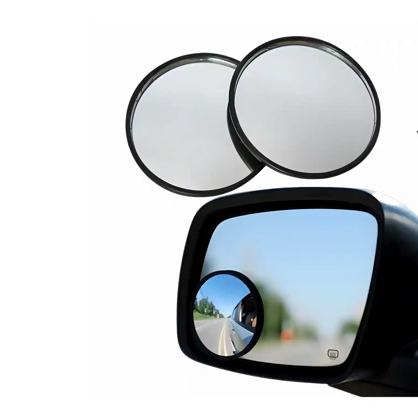 2" Inch Blind Spot Mirror Set