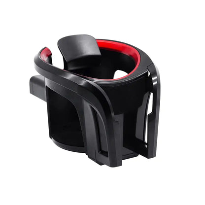 HLD-DRNK-1055 2-in-1 Air Vent Car Cup & Phone Holder – Adjustable Drink Mount with Smartphone Bracket (Black + Red)