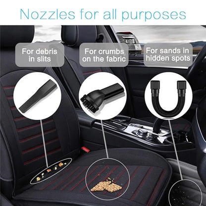 Cordless Car Vacuum Cleaner – 6000Pa Suction, Lightweight & Portable (VC-1398-2)