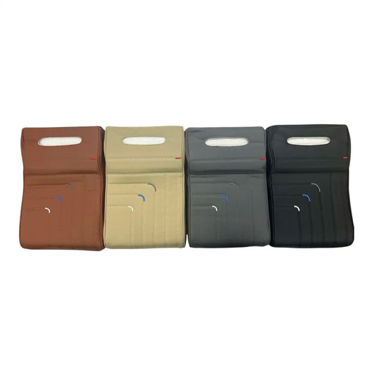 AR-SPNG-02T Universal Car Armrest Cushion – PU Leather with Memory Foam Support