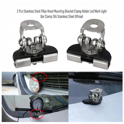 BRACKET-TY006 | FOG LIGHT BRACKET HOOD ROTATABLE CARD EDGE
