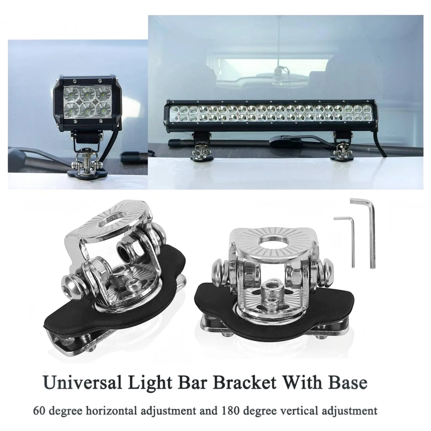 BRACKET-TY006 | FOG LIGHT BRACKET HOOD ROTATABLE CARD EDGE