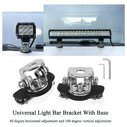 BRACKET-TY006 | FOG LIGHT BRACKET HOOD ROTATABLE CARD EDGE