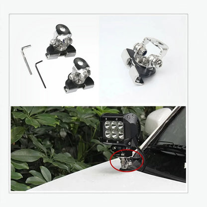 BRACKET-TY006 | FOG LIGHT BRACKET HOOD ROTATABLE CARD EDGE