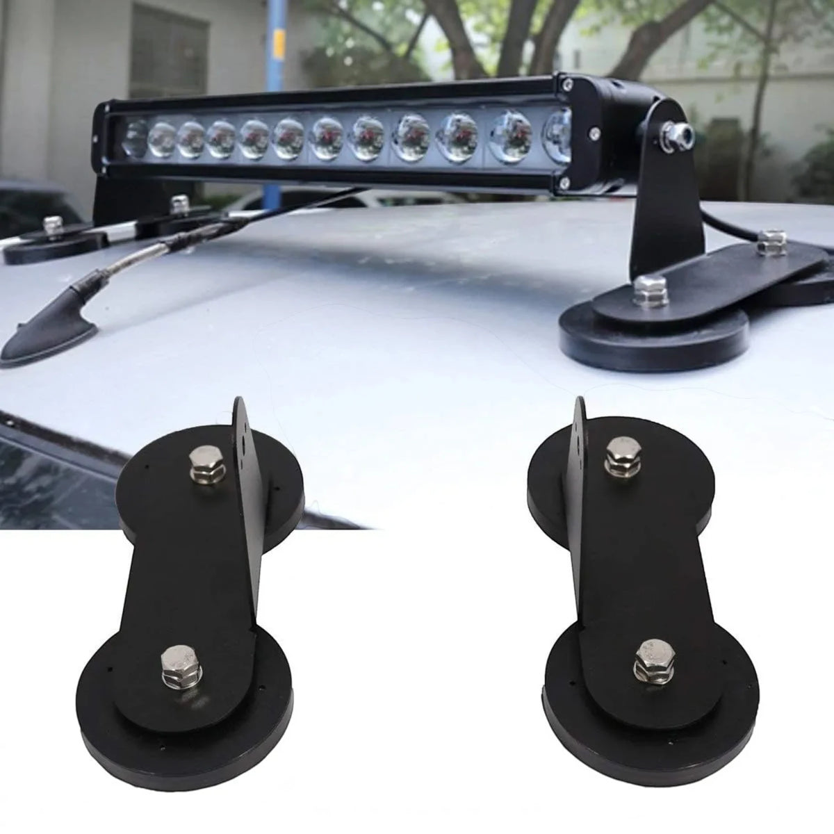 BRACKET-TY018A | FOG LIGHT BRACKET MAGNETIC BENDING 66MM