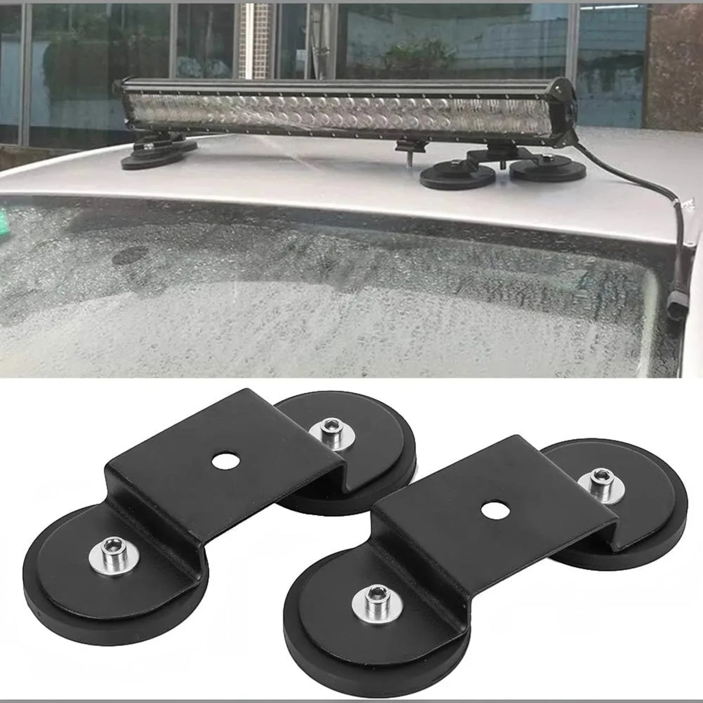 BRACKET-TY018C | FOG LIGHT BRACKET CONVEX MAGNETIC 66MM