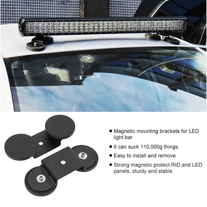 BRACKET-TY018C | FOG LIGHT BRACKET CONVEX MAGNETIC 66MM