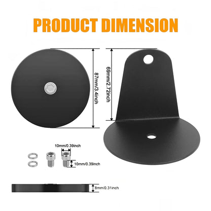 BRACKET-TY019 | FOG LIGHT BRACKET MAGNETIC 88MM