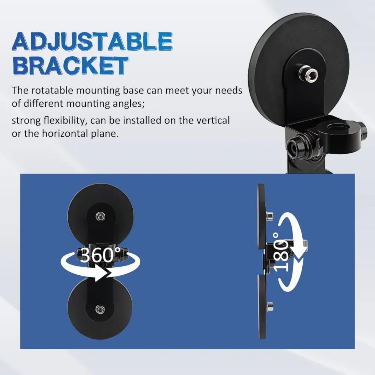 BRACKET-TY055 | STRONG MAGNET 88MM FLAGPOLE BRACKET