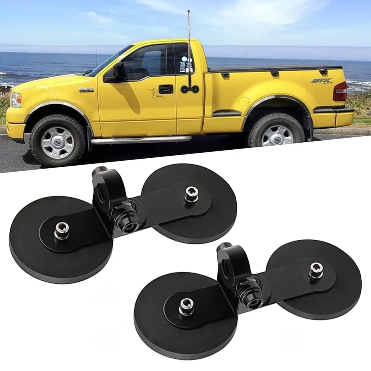 BRACKET-TY055 | STRONG MAGNET 88MM FLAGPOLE BRACKET