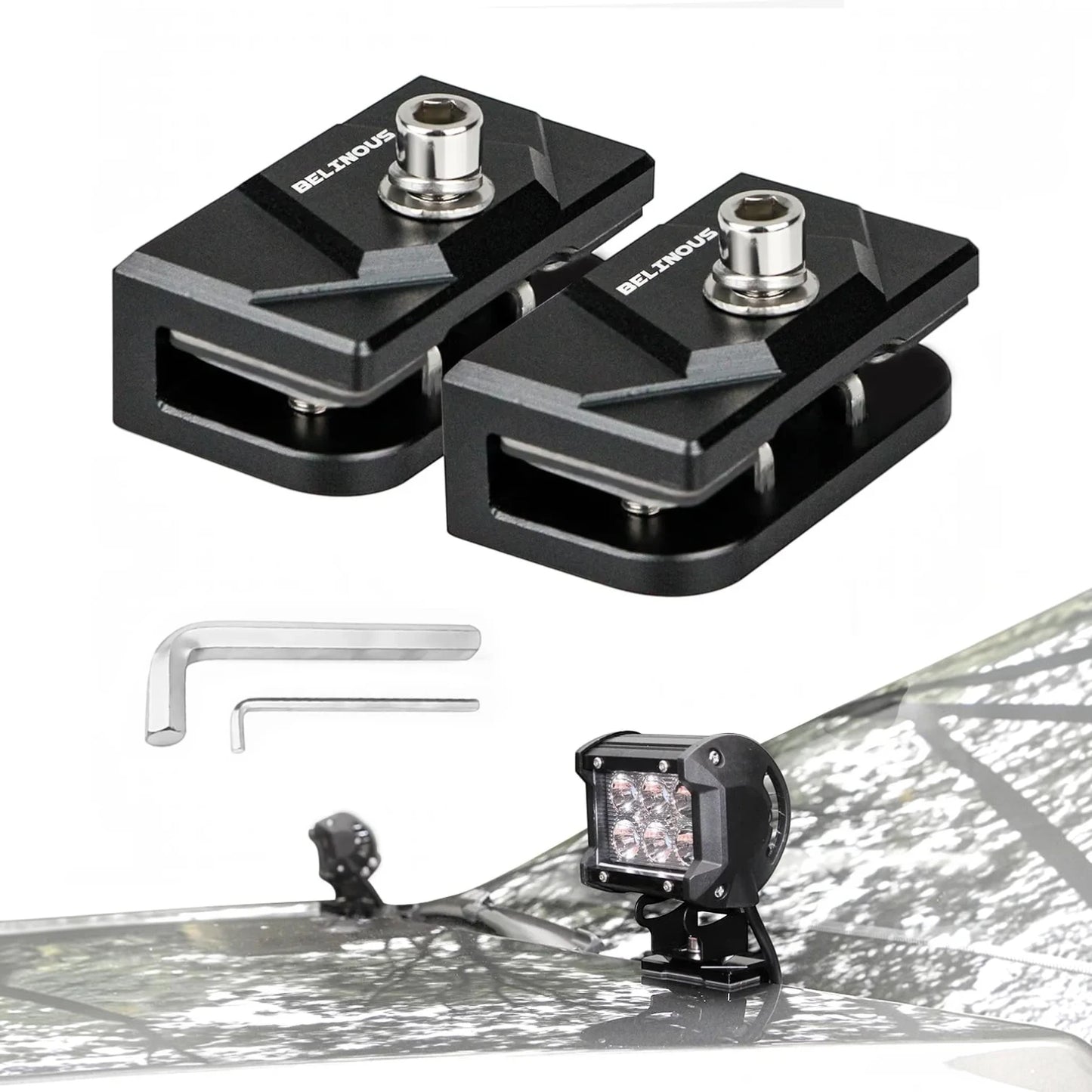 BRACKET-TY077 | LIGHT BAR MOUNTING BRACKET FOR SUV/TRUCKS