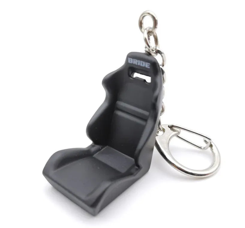 KEY-10750-16 Metal Mini Car Seat Keychain – Stylish Zinc Alloy Keyring