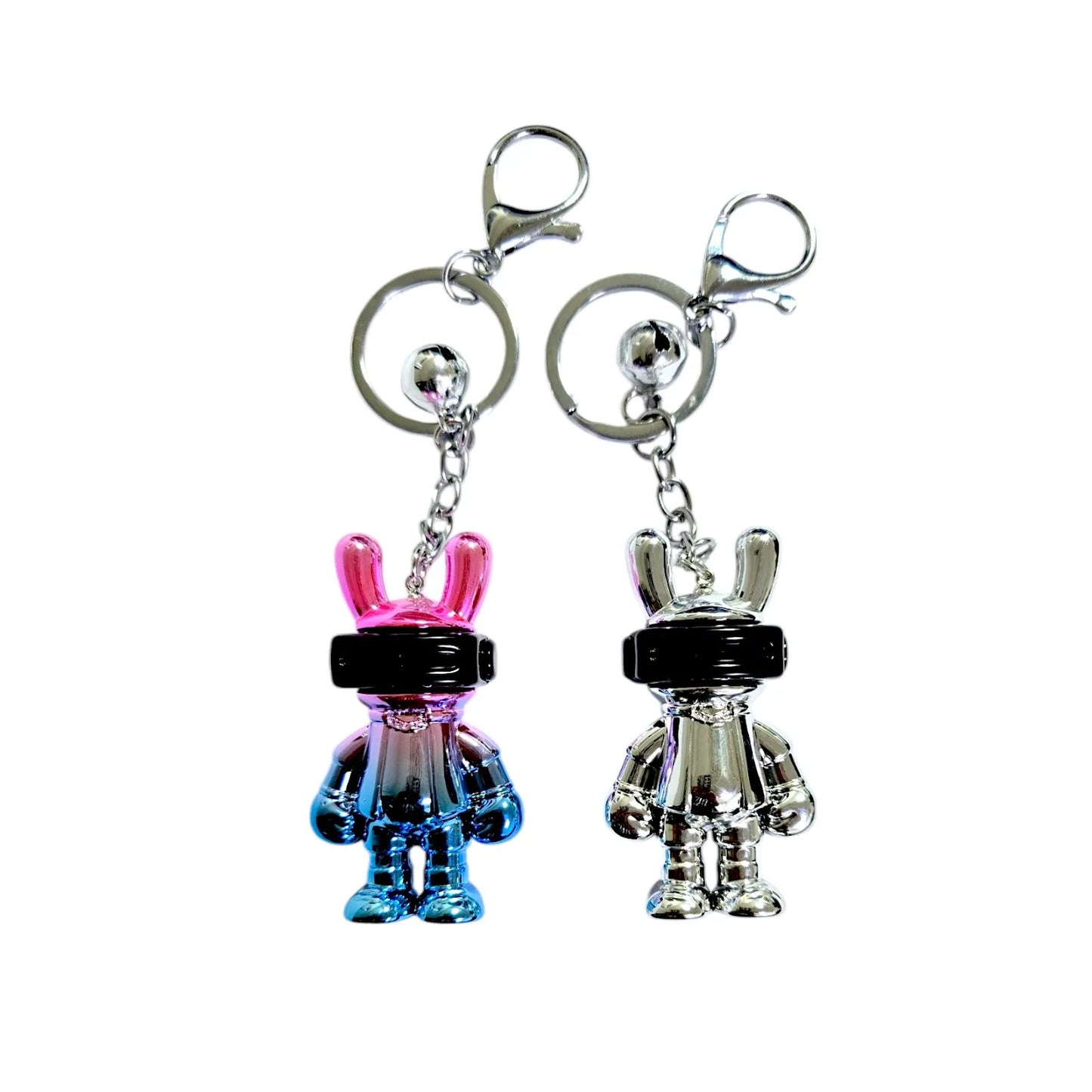 KEY-10750-1 Keychain-1 Bunny Keychain – Whimsical Accessory