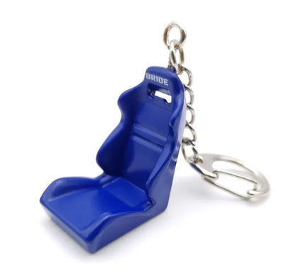 KEY-10750-16 Metal Mini Car Seat Keychain – Stylish Zinc Alloy Keyring