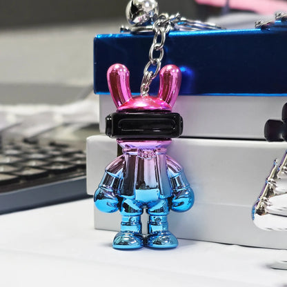 KEY-10750-1 Keychain-1 Bunny Keychain – Whimsical Accessory