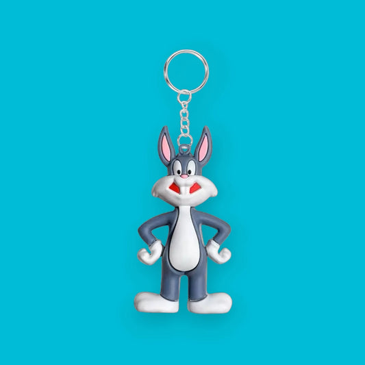 KEY-10750-2 Quirky Looney Tunes 3D Keychain