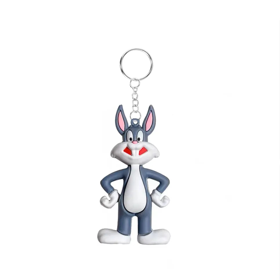 KEY-10750-2 Quirky Looney Tunes 3D Keychain