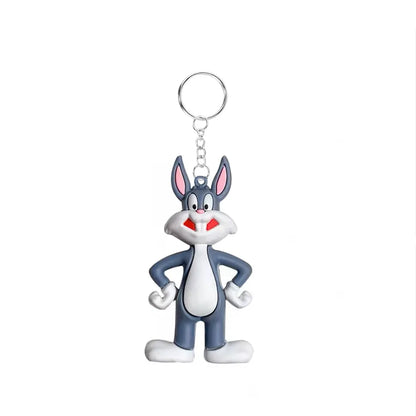 KEY-10750-2 Quirky Looney Tunes 3D Keychain