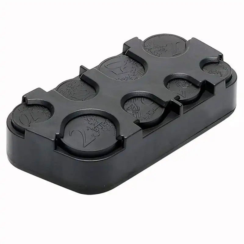 HLD-COIN Coin Dispenser/Holder – Compact Plastic Coin Holder for Car Use