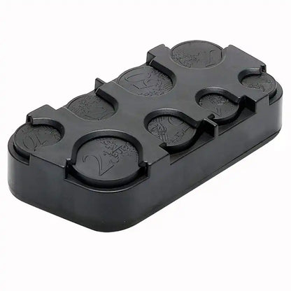 HLD-COIN Coin Dispenser/Holder – Compact Plastic Coin Holder for Car Use