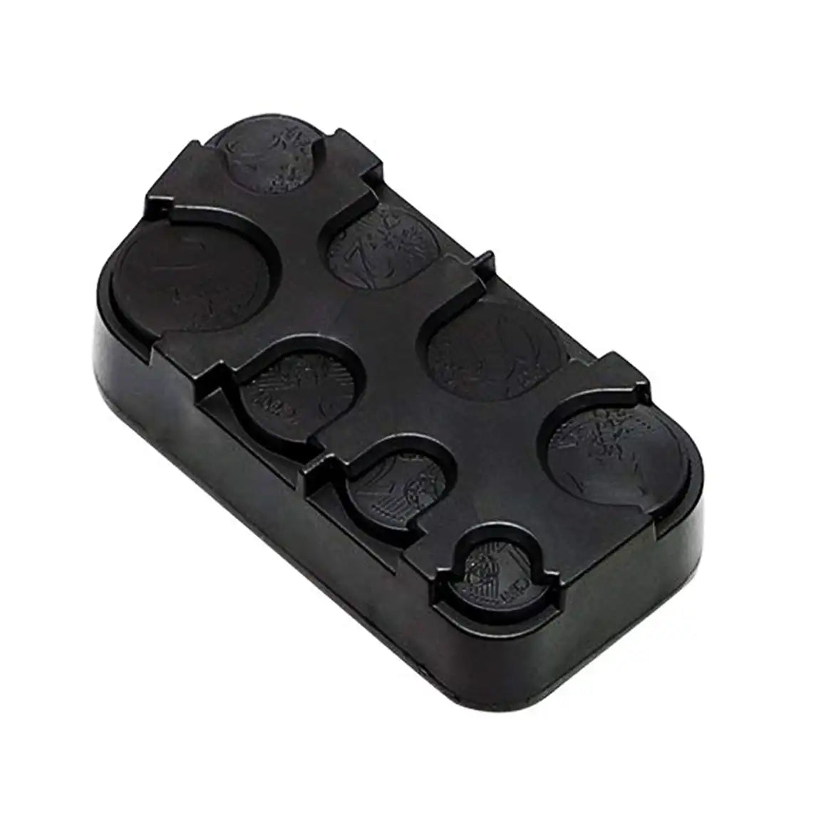 HLD-COIN Coin Dispenser/Holder – Compact Plastic Coin Holder for Car Use