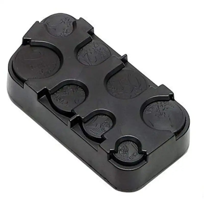 HLD-COIN Coin Dispenser/Holder – Compact Plastic Coin Holder for Car Use