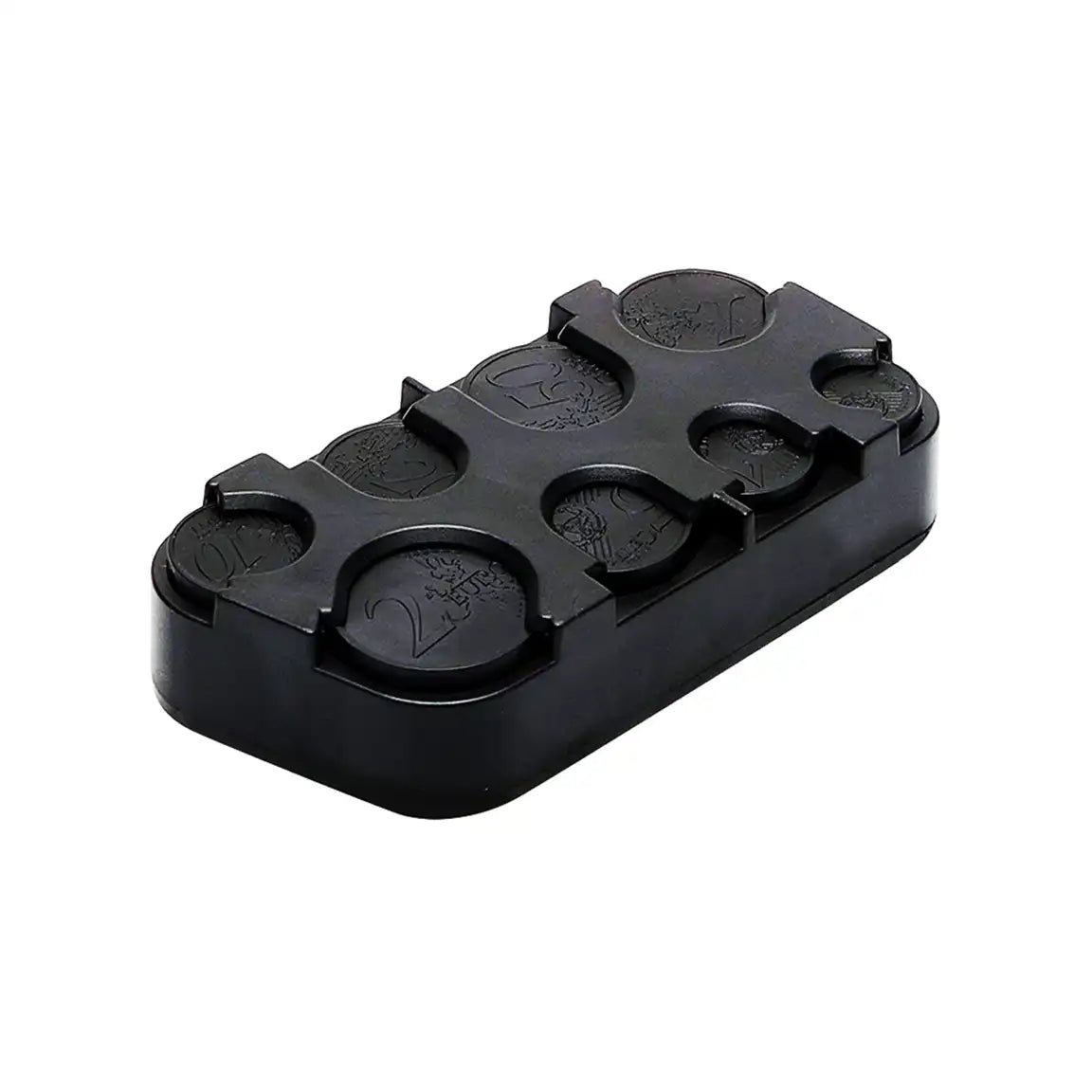 HLD-COIN Coin Dispenser/Holder – Compact Plastic Coin Holder for Car Use
