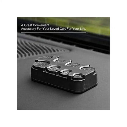 HLD-COIN Coin Dispenser/Holder – Compact Plastic Coin Holder for Car Use