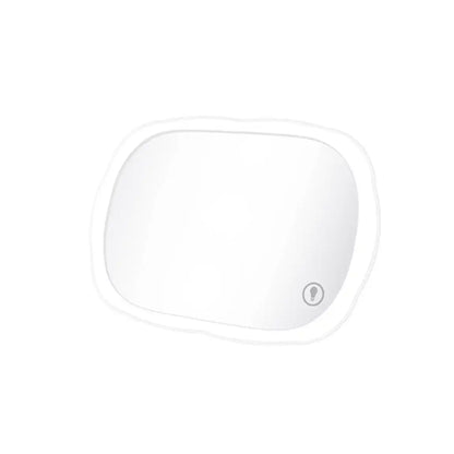 MRR-Y082 LED Car Makeup Mirror – Rechargeable Vanity Mirror for Sun Visor with Infinite Dimming (USB Charging)