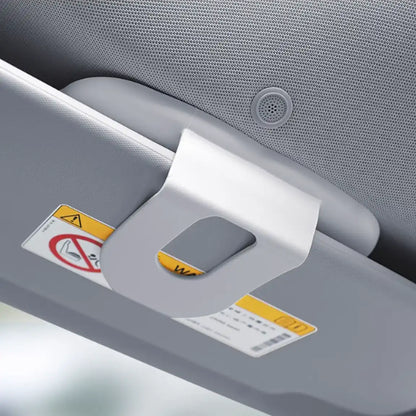 MRR-Y082 LED Car Makeup Mirror – Rechargeable Vanity Mirror for Sun Visor with Infinite Dimming (USB Charging)