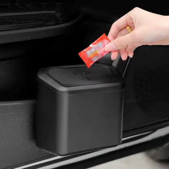 TRS-CAN-207 Car Trash Can – Pull-Out Hanging Storage Bin