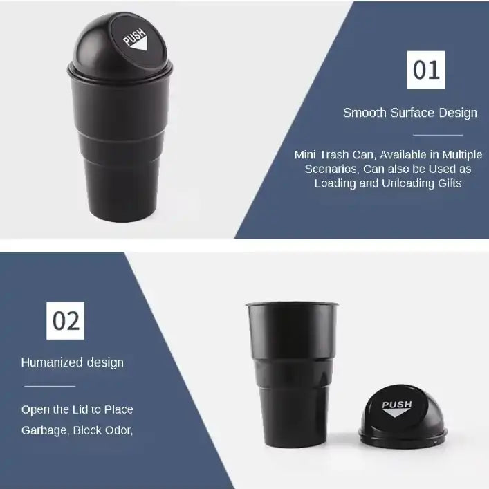 TRASH CAN LONG BLACK