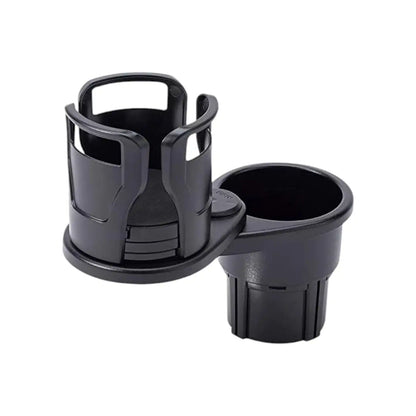 HLD-DRNK-1099 2-in-1 Adjustable Car Cup Holder Expander – Rotatable Dual Drink Holder with Anti-Slip Pad