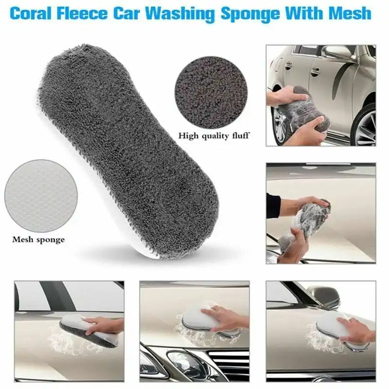 CAR CLEANING KIT 9 PCS
