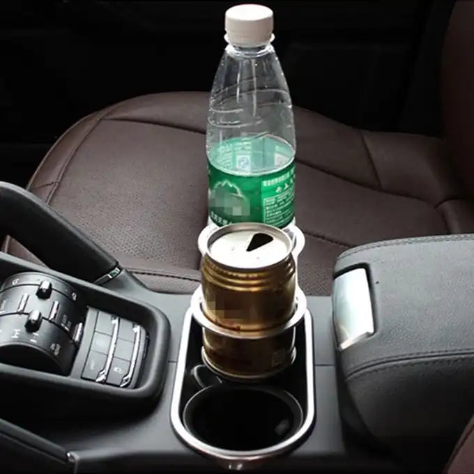 HLD-SD1021 Dual Drink Cup Holder – Double Wedge Seat Gap Organizer