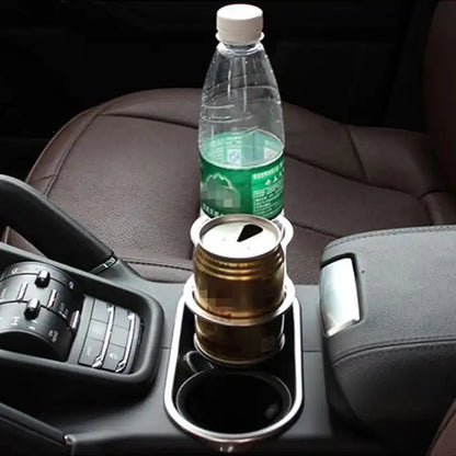 HLD-SD1021 Dual Drink Cup Holder – Double Wedge Seat Gap Organizer