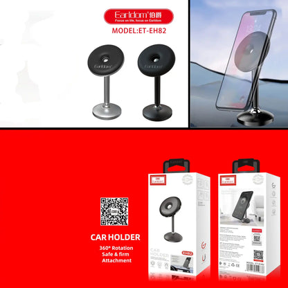TEL-MAG-SUYZD01 Magnetic Car Phone Holder – 360° Rotation Dashboard Mount