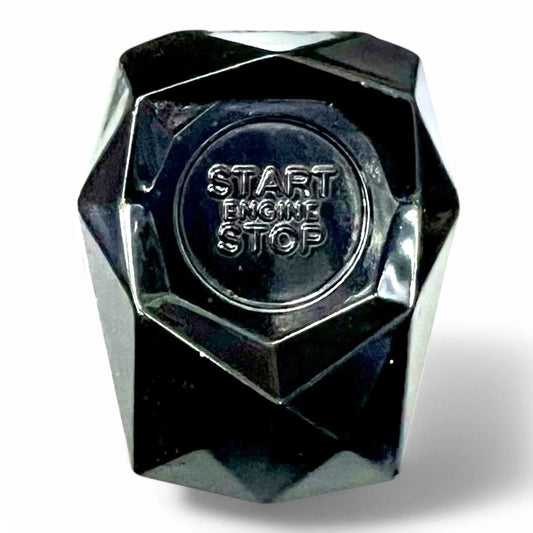 SWT-CVR Button Cover-5 Car Engine Start Button Cover – Black Alloy Protection