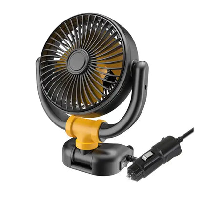 SINGLE HEAD 11.5CM FOLDABLE CAR FAN 12V