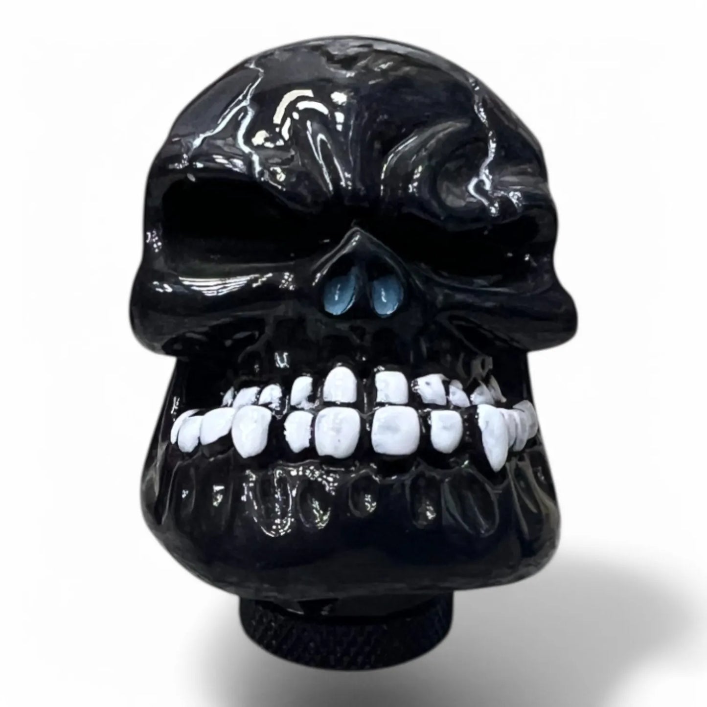 GK-MNL-571-4 Black Skull Head Gear Shift Knob – Universal Manual Shifter