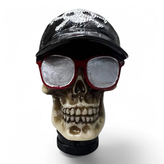 GK-MNL-571-8 Skull Head with Cap Manual Gear Shift Knob