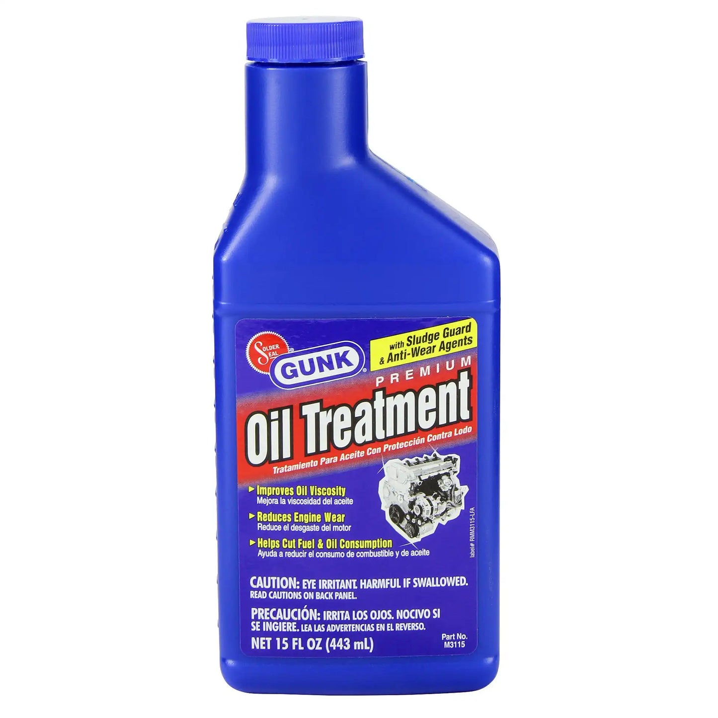 GUNK M3115 PREMIUM OIL TREATMENT 15OZ